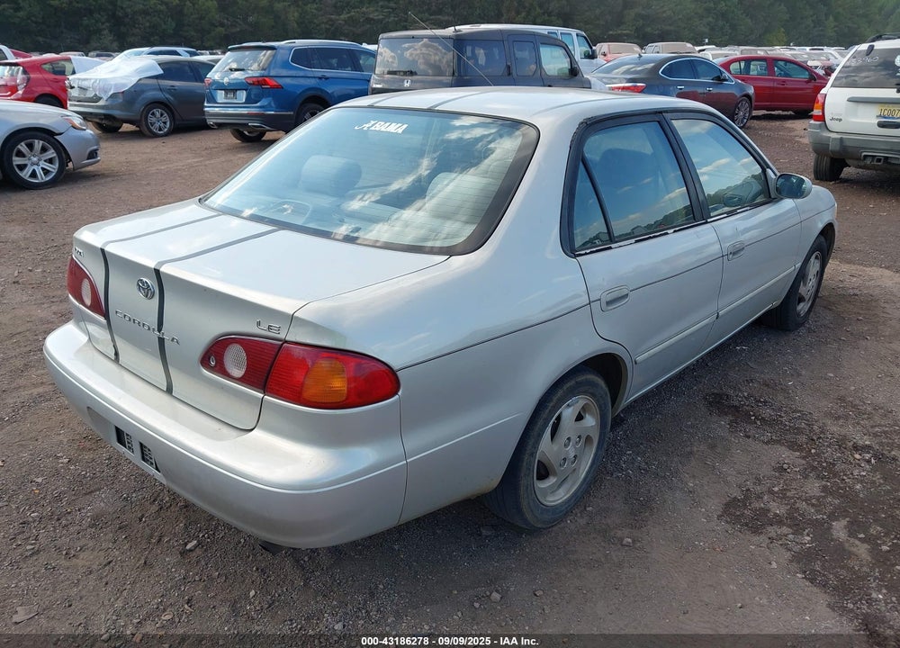 2001 TOYOTA COROLLA LE VIN: 2T1BR12E91C487879