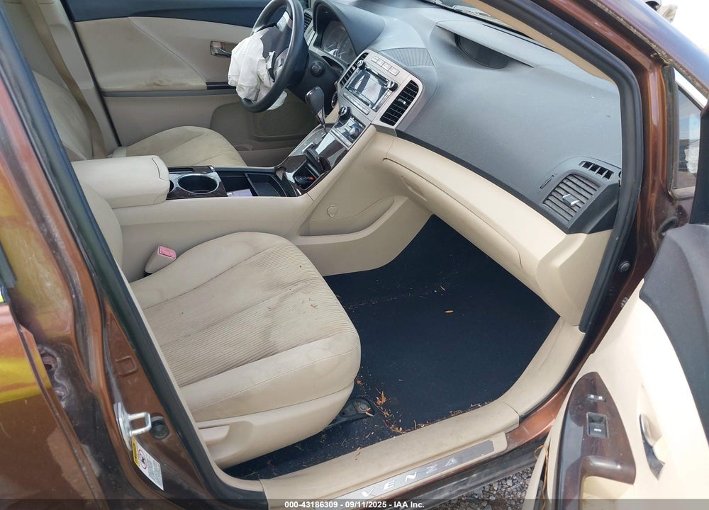 2011 TOYOTA VENZA VIN: 4T3BA3BB9BU022373