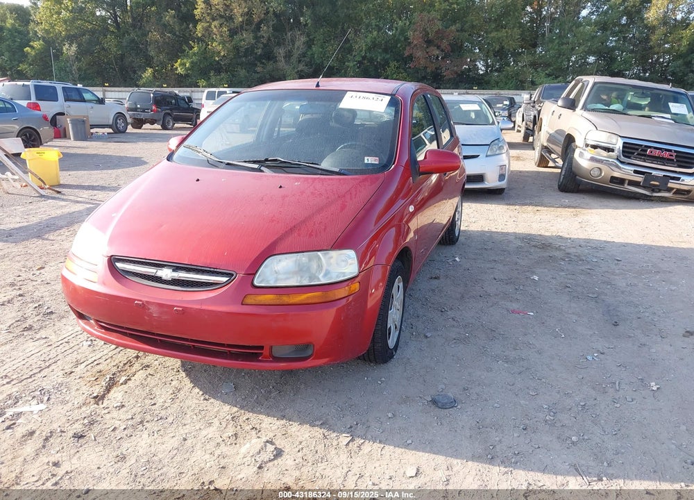 2007 CHEVROLET AVEO 5 LS VIN: KL1TD66677B710177