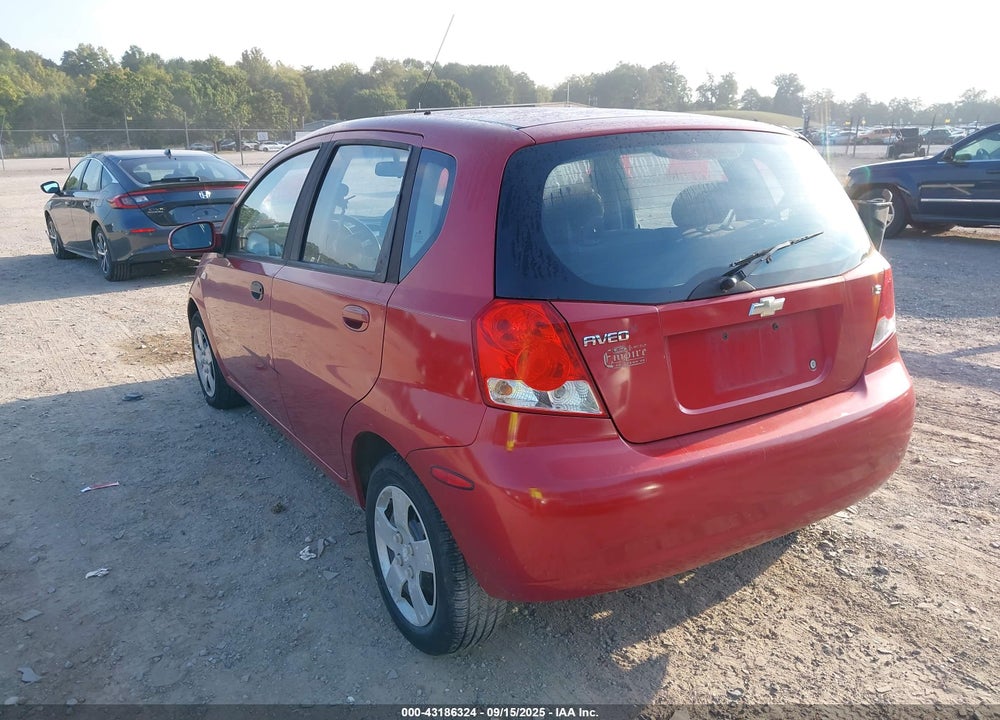2007 CHEVROLET AVEO 5 LS VIN: KL1TD66677B710177