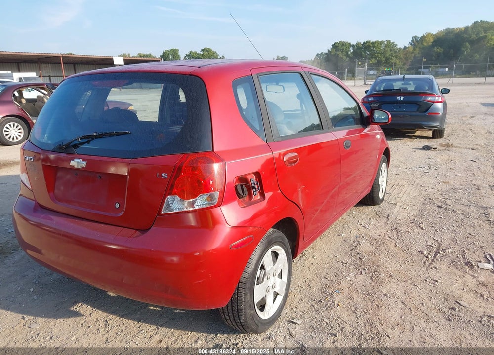 2007 CHEVROLET AVEO 5 LS VIN: KL1TD66677B710177