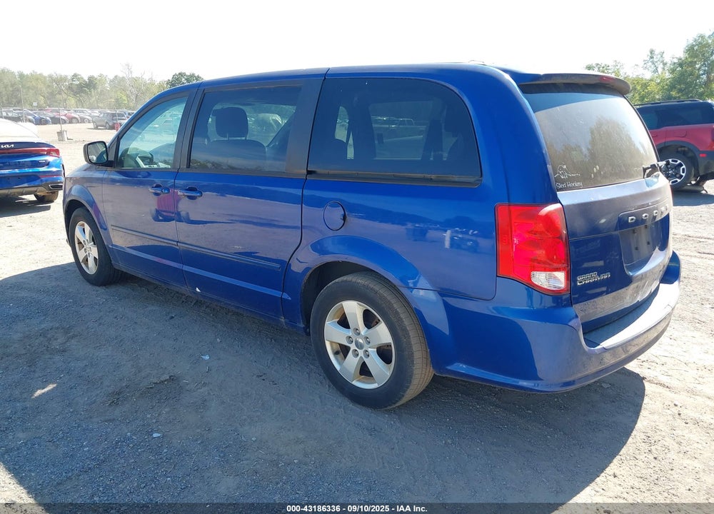 2013 DODGE GRAND CARAVAN SE VIN: 2C4RDGBGXDR719699