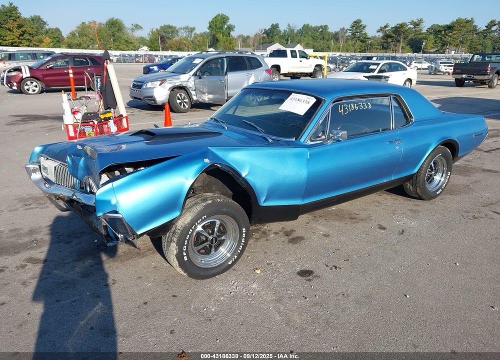 1967 MERC COUGAR HARDTOP VIN: XXXXXX7F91C545081