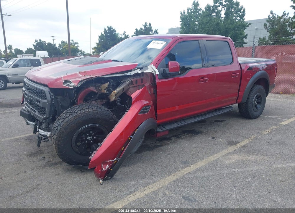 2018 FORD F-150 RAPTOR VIN: 1FTFW1RG6JFD73797
