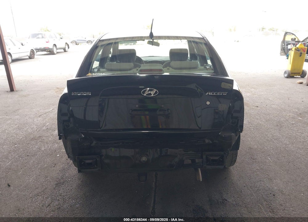 2008 HYUNDAI ACCENT GLS VIN: KMHCN46C68U178888