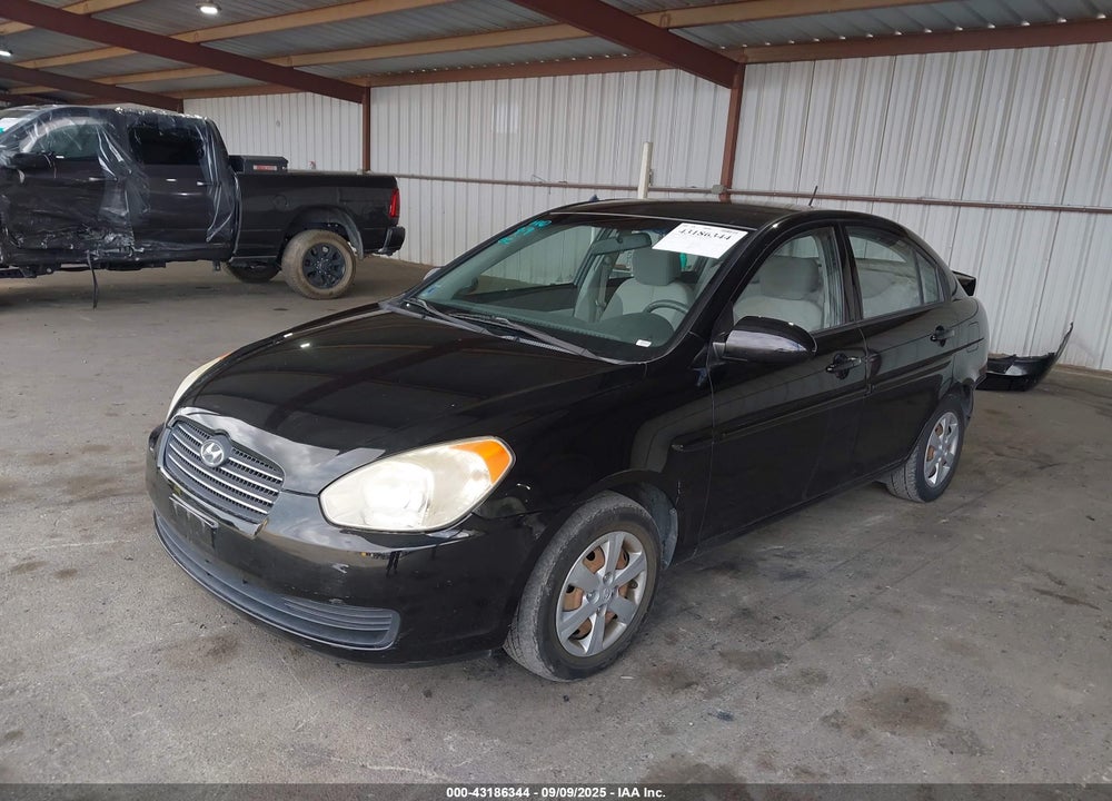 2008 HYUNDAI ACCENT GLS VIN: KMHCN46C68U178888