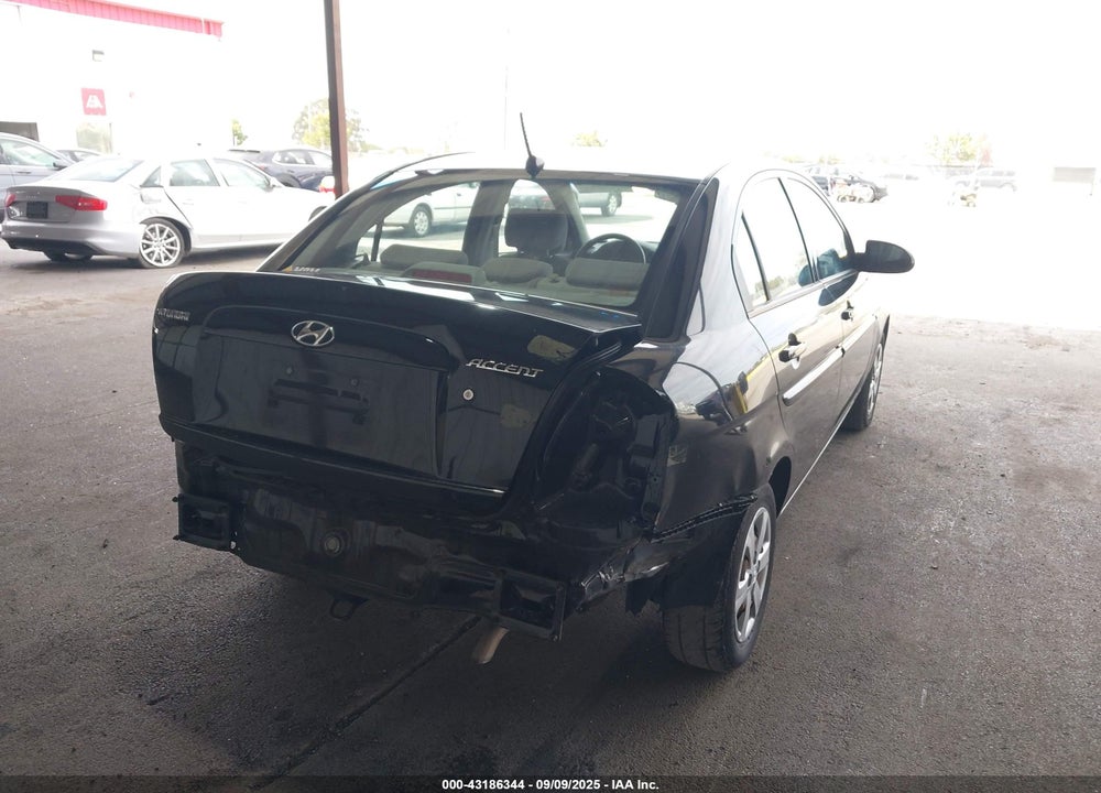2008 HYUNDAI ACCENT GLS VIN: KMHCN46C68U178888