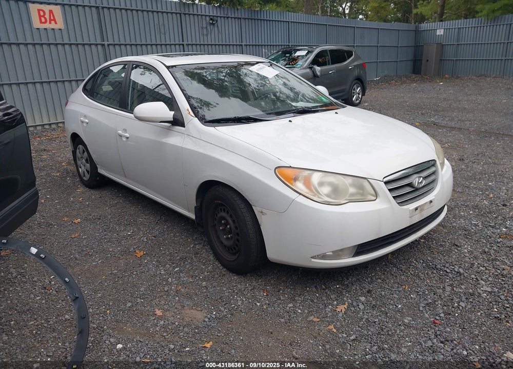 2007 HYUNDAI ELANTRA GLS/LIMITED/SE VIN: KMHDU46D97U027283