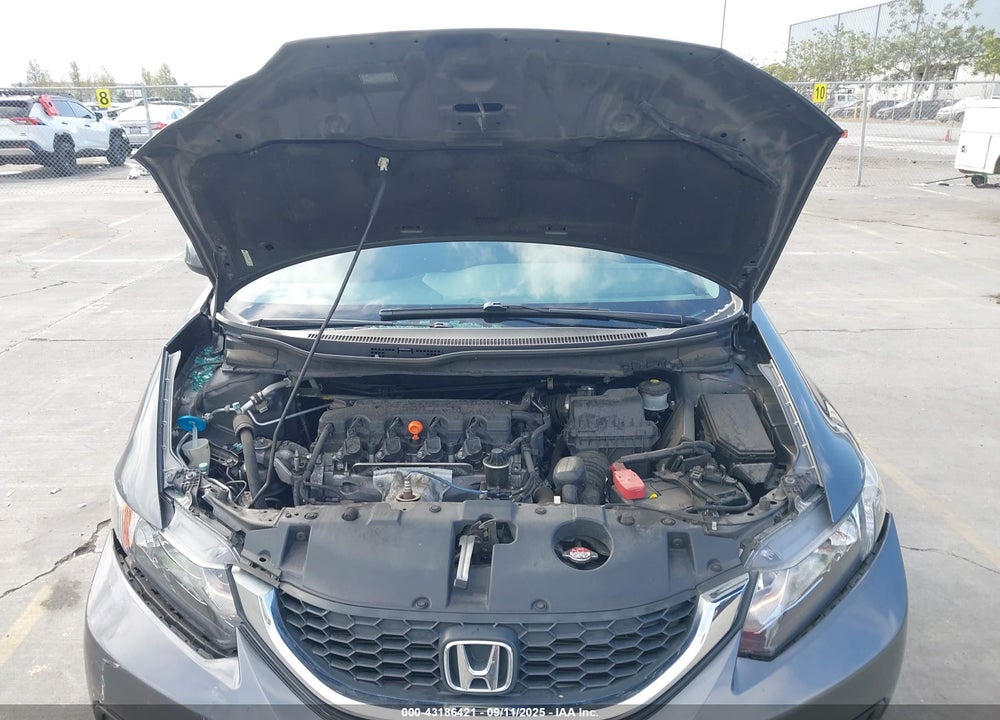 2013 HONDA CIVIC LX VIN: 19XFB2F5XDE278761