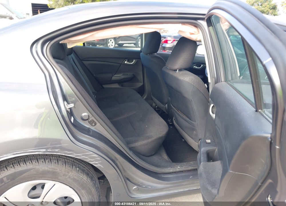2013 HONDA CIVIC LX VIN: 19XFB2F5XDE278761