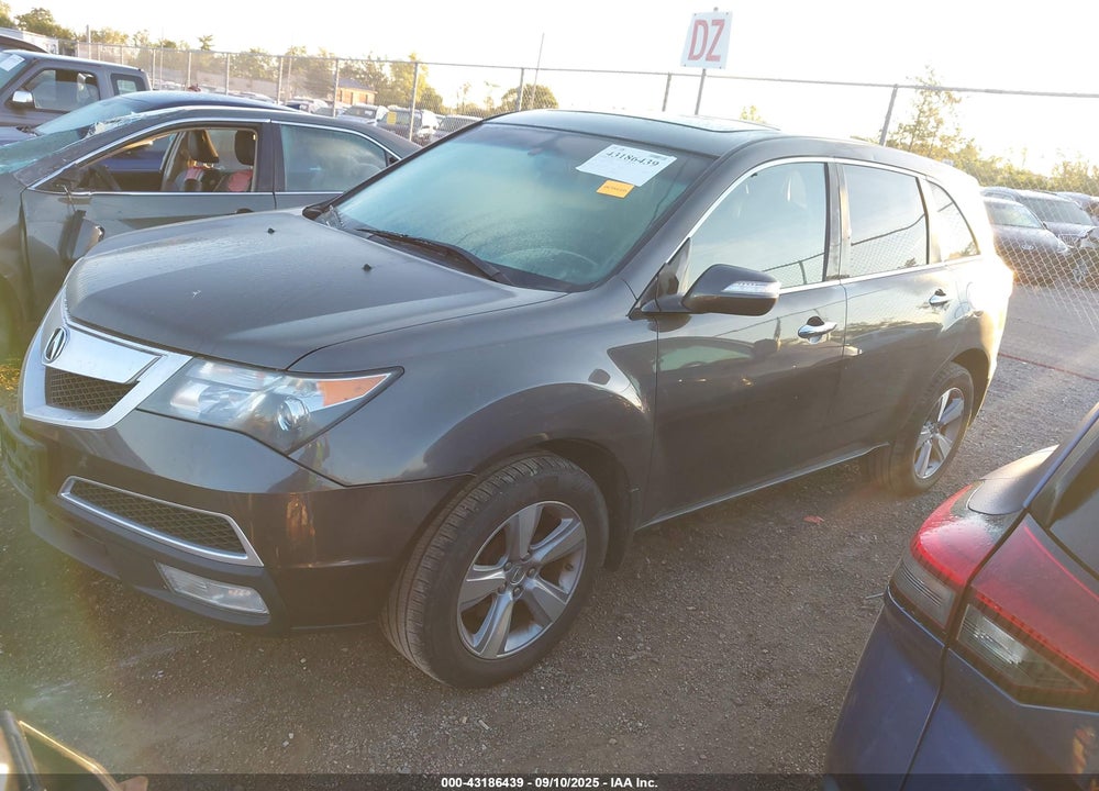 2012 ACURA MDX VIN: 2HNYD2H33CH508426