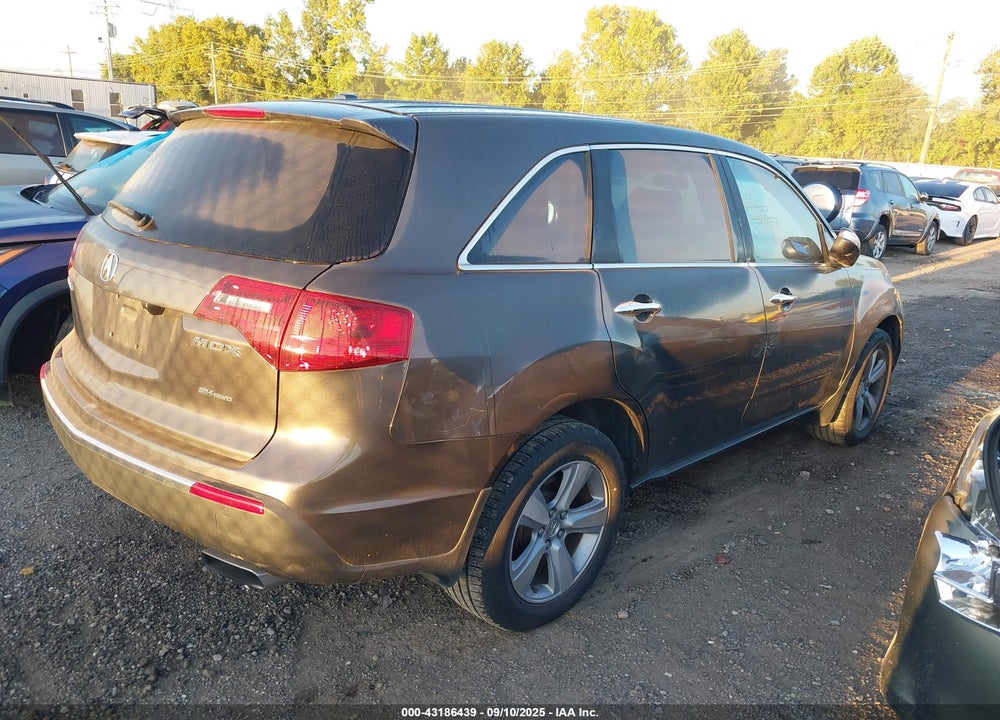 2012 ACURA MDX VIN: 2HNYD2H33CH508426
