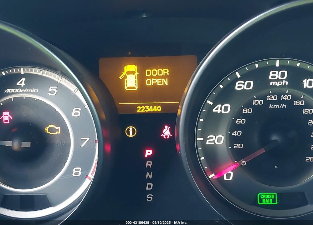 2012 ACURA MDX VIN: 2HNYD2H33CH508426