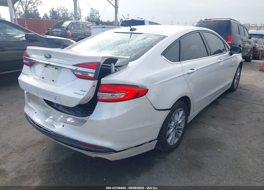 2017 FORD FUSION VIN: 3FA6P0HD5HR276351
