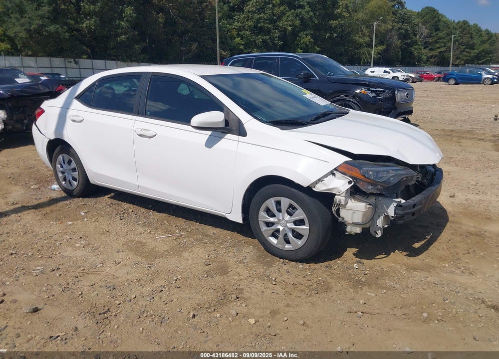 2017 TOYOTA COROLLA L VIN: 2T1BURHE0HC859897