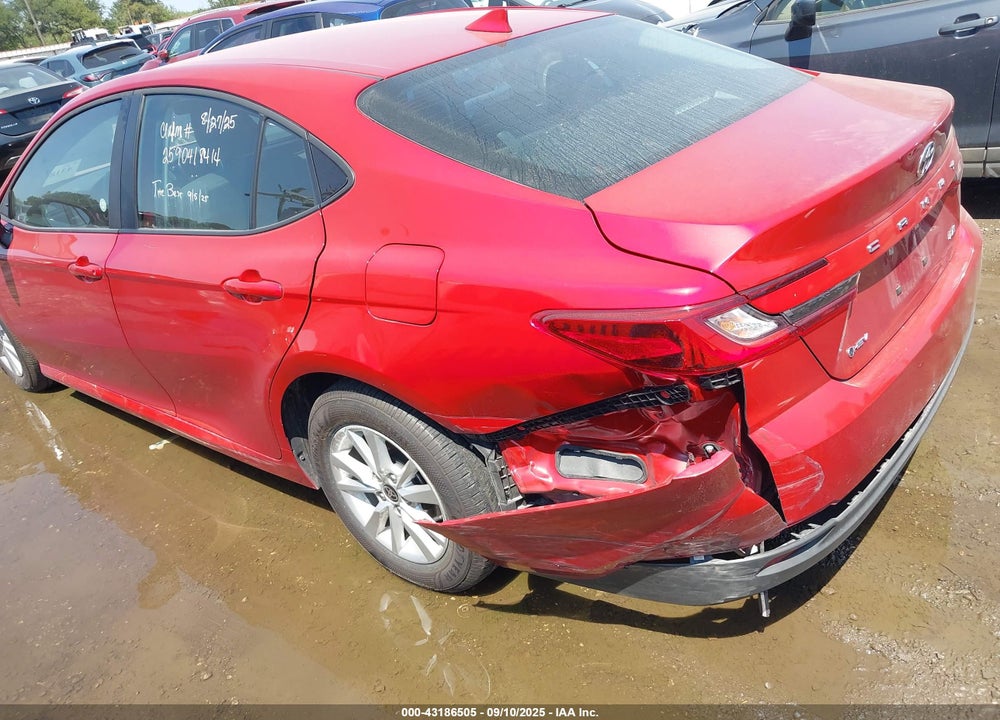 2025 TOYOTA CAMRY VIN: 4T1DAACK9SU132702