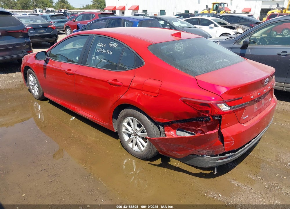 2025 TOYOTA CAMRY VIN: 4T1DAACK9SU132702