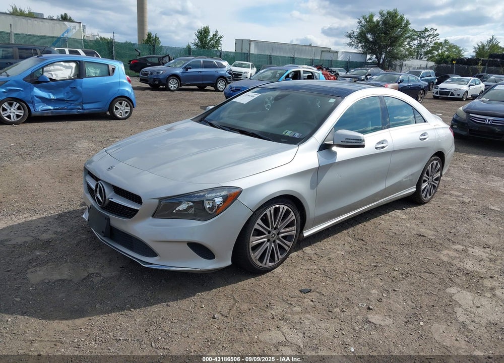 2018 MERCEDES-BENZ CLA-CLASS VIN: WDDSJ4GB5JN607624