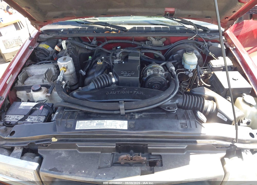 2000 CHEVROLET S-10 LS VIN: 1GCCS1952Y8269822