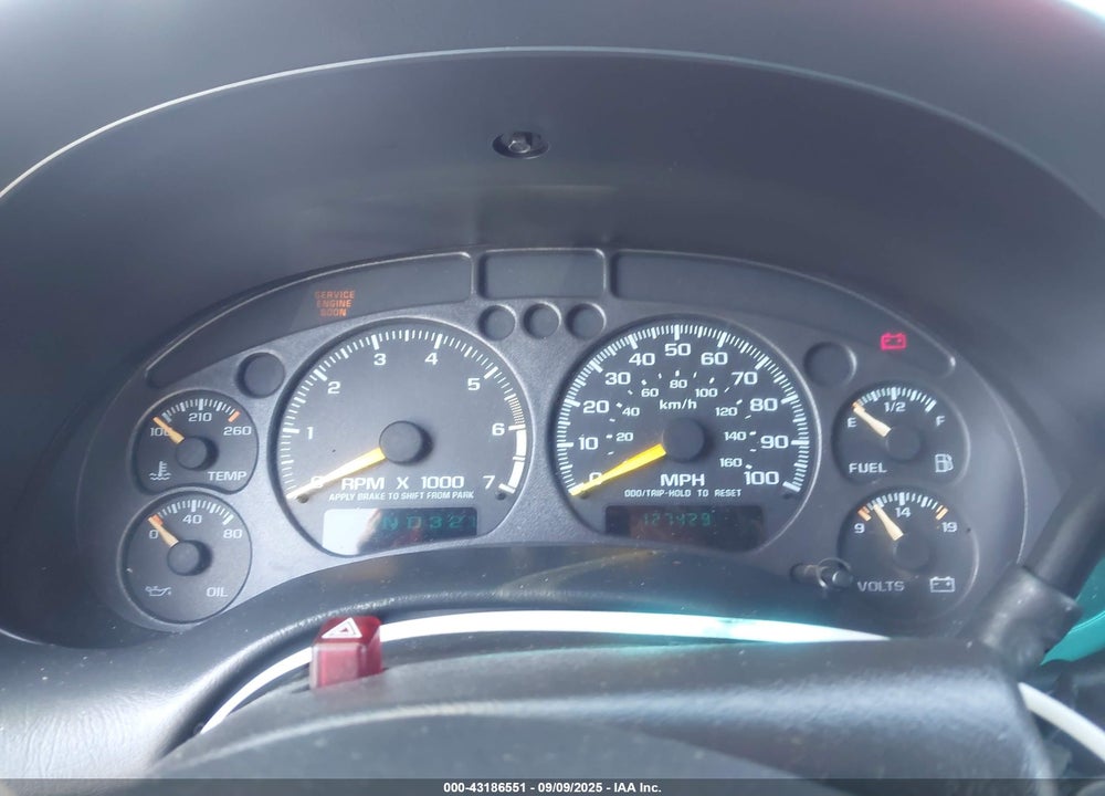 2000 CHEVROLET S-10 LS VIN: 1GCCS1952Y8269822