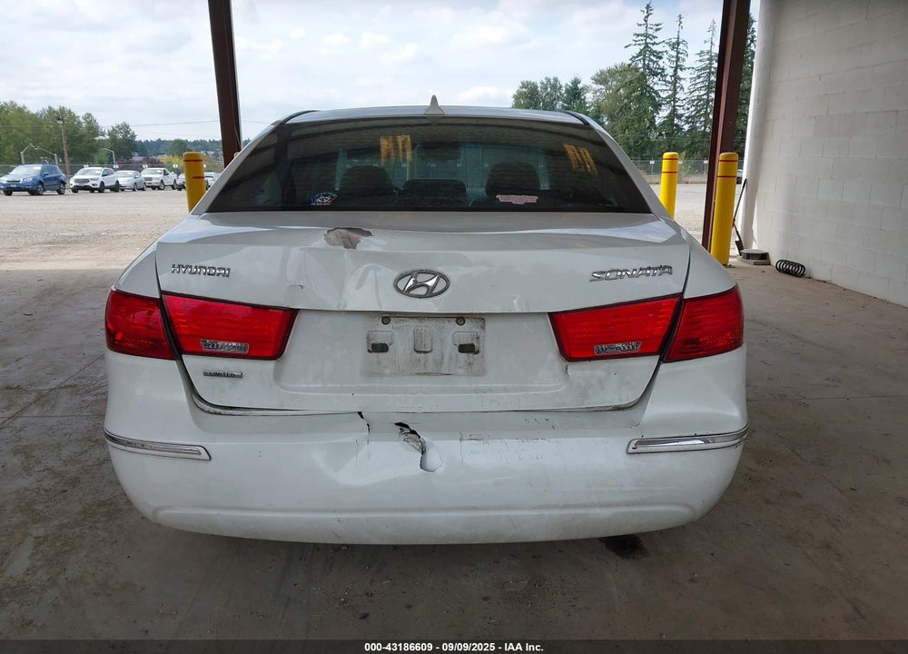 2009 HYUNDAI SONATA LIMITED VIN: 5NPEU46C89H500815