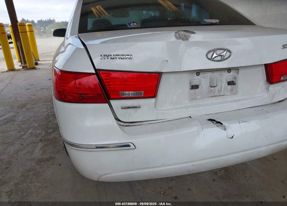 2009 HYUNDAI SONATA LIMITED VIN: 5NPEU46C89H500815
