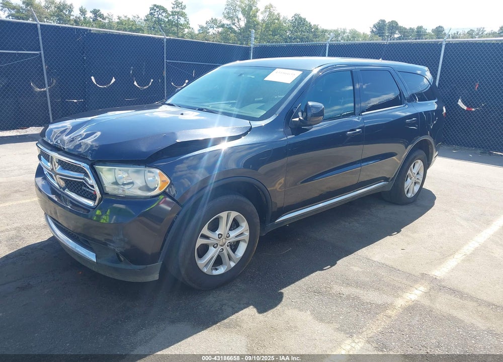 2013 DODGE DURANGO SXT VIN: 1C4RDHAG5DC683310