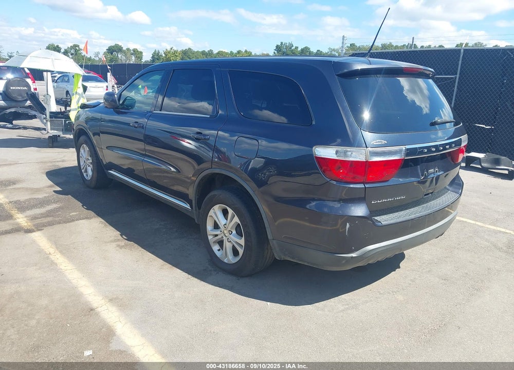 2013 DODGE DURANGO SXT VIN: 1C4RDHAG5DC683310