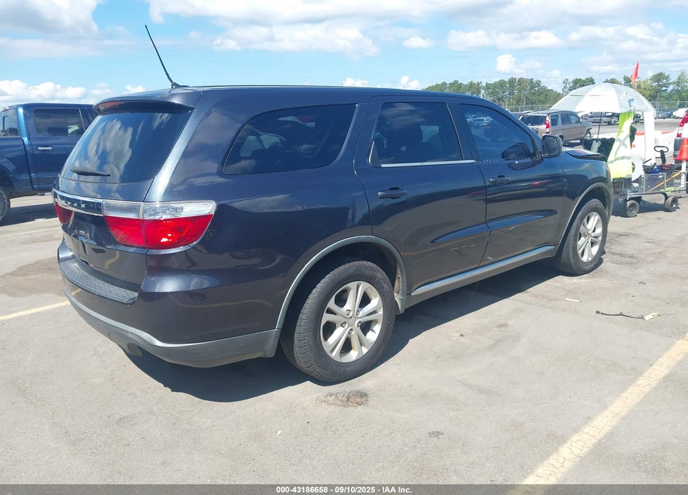 2013 DODGE DURANGO SXT VIN: 1C4RDHAG5DC683310
