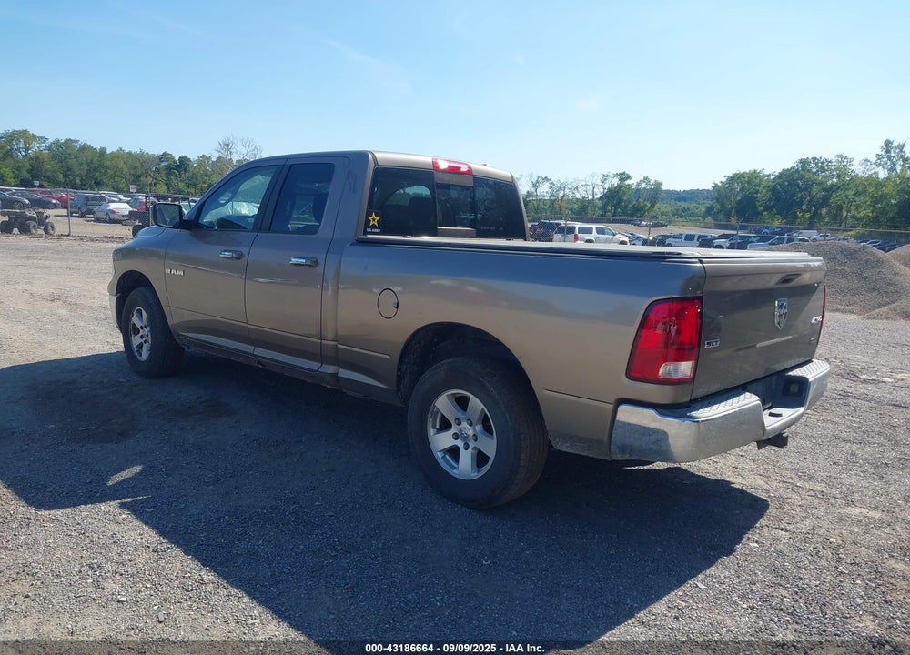 2009 DODGE RAM 1500 SLT/SPORT/TRX VIN: 1D3HV18P49S804631