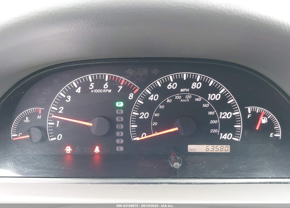 2005 TOYOTA CAMRY XLE VIN: 4T1BE30K55U986098