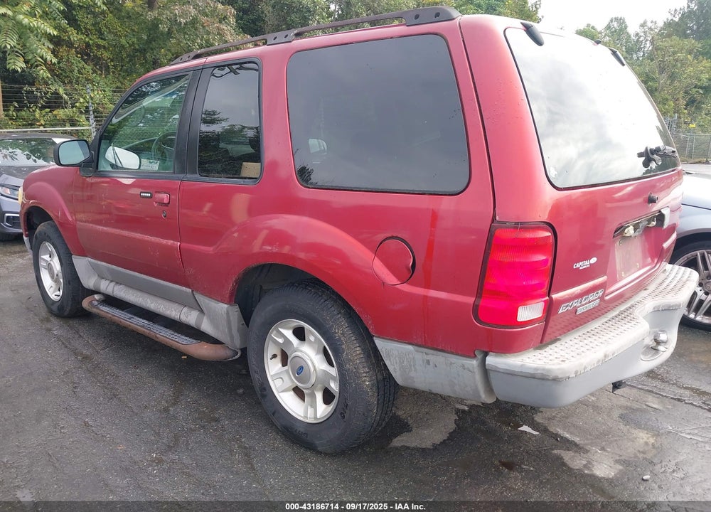 2003 FORD EXPLORER SPORT XLS/XLT VIN: 1FMYU60EX3UA37247