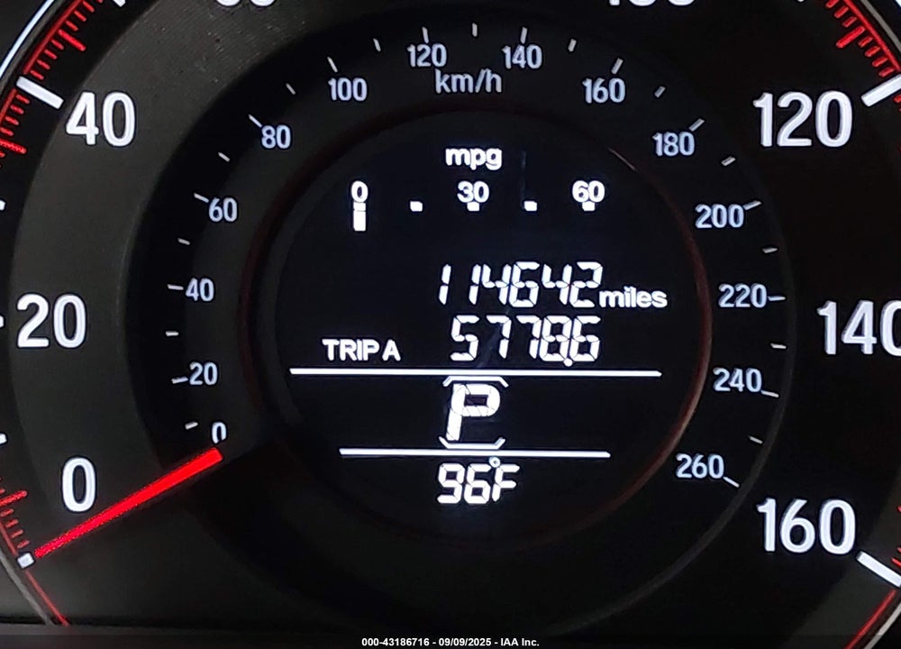 2016 HONDA ACCORD VIN: 1HGCR2F53GA078134