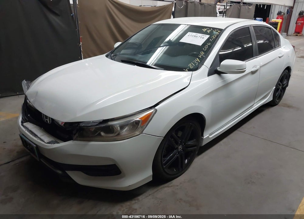 2016 HONDA ACCORD VIN: 1HGCR2F53GA078134