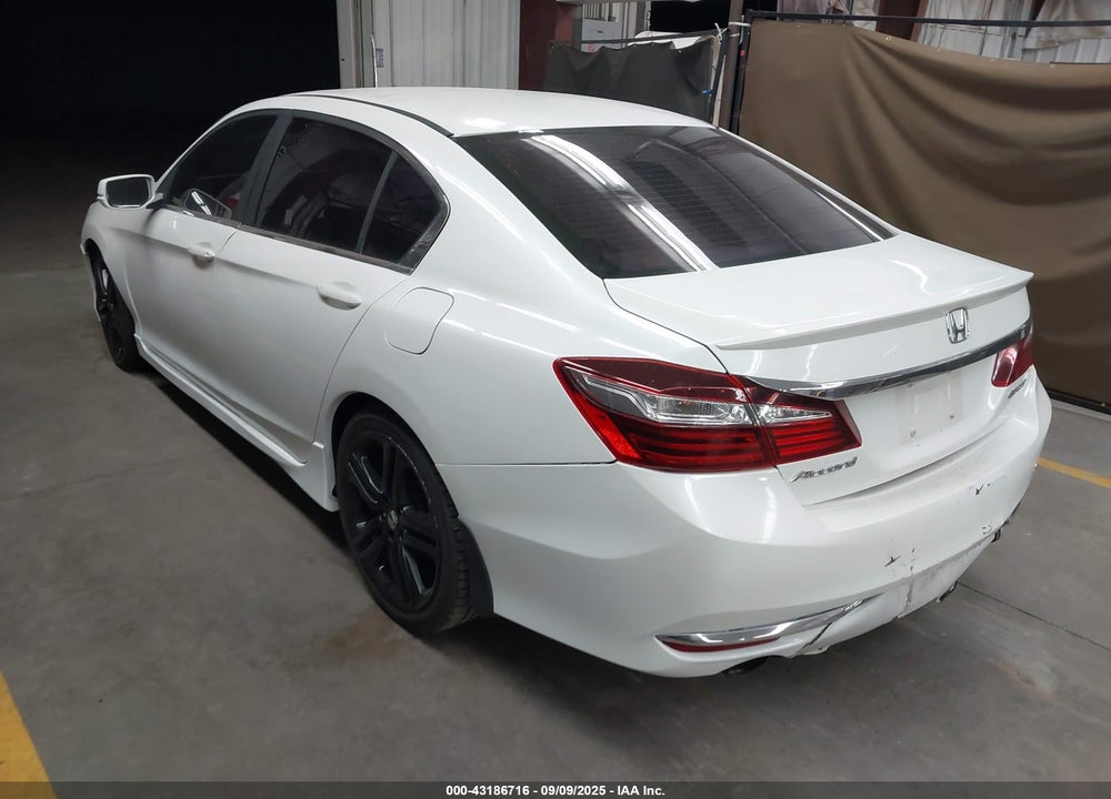 2016 HONDA ACCORD VIN: 1HGCR2F53GA078134