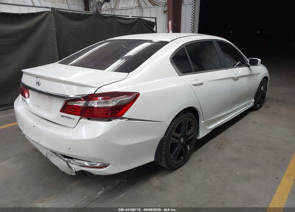 2016 HONDA ACCORD VIN: 1HGCR2F53GA078134