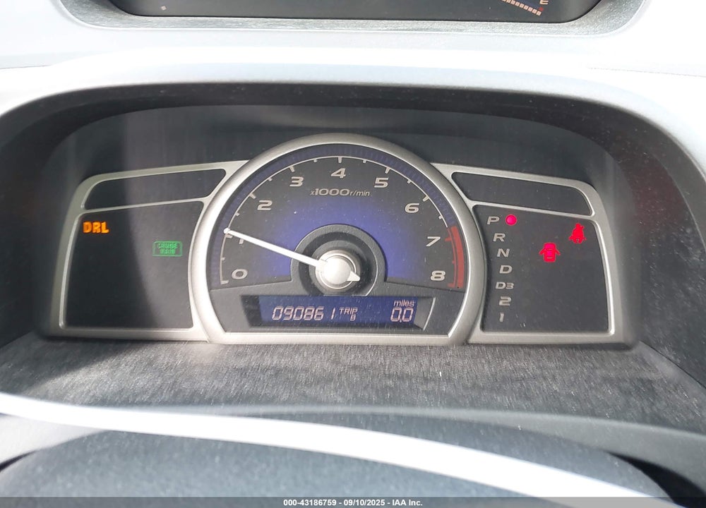 2009 HONDA CIVIC VIN: 2HGFA16599H333968