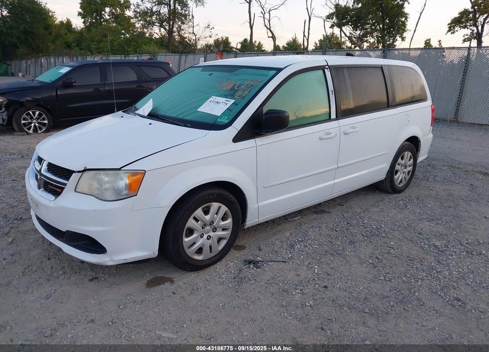 2014 DODGE GRAND CARAVAN SE VIN: 2C4RDGBG3ER401019