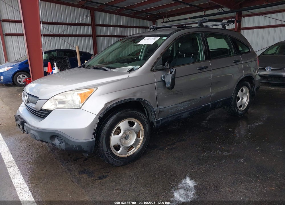 2007 HONDA CR-V LX VIN: JHLRE38377C070227