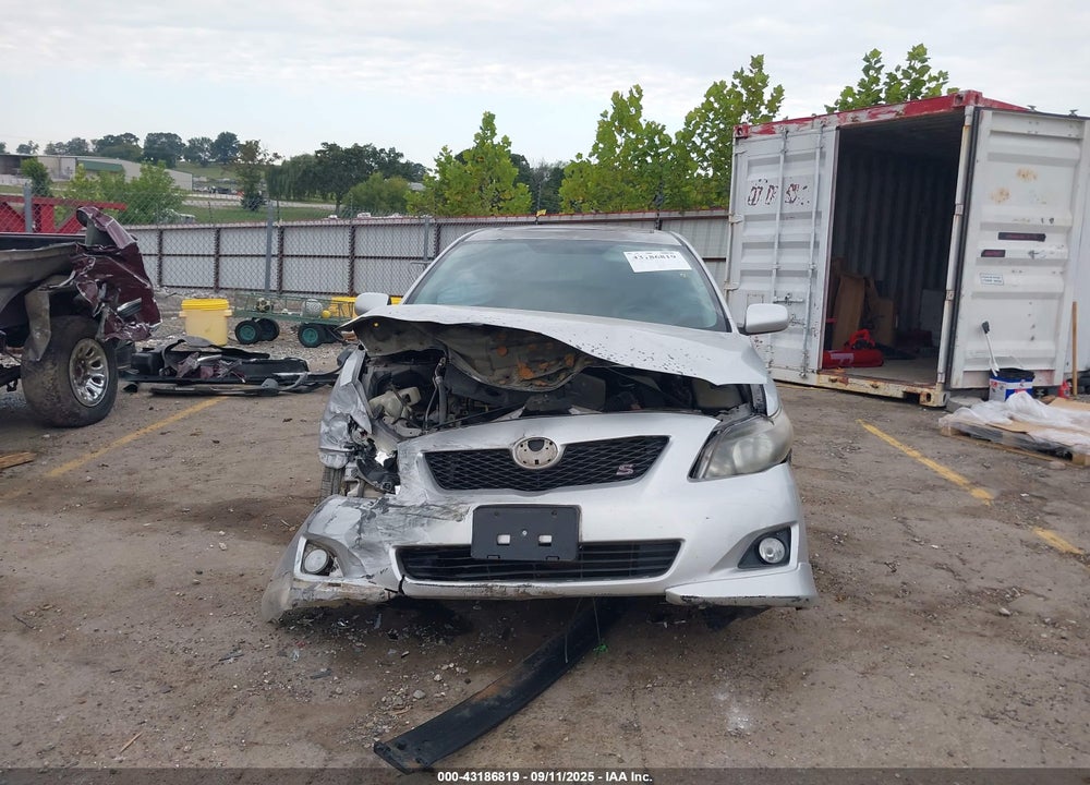 2009 TOYOTA COROLLA S VIN: 1NXBU40EX9Z031788