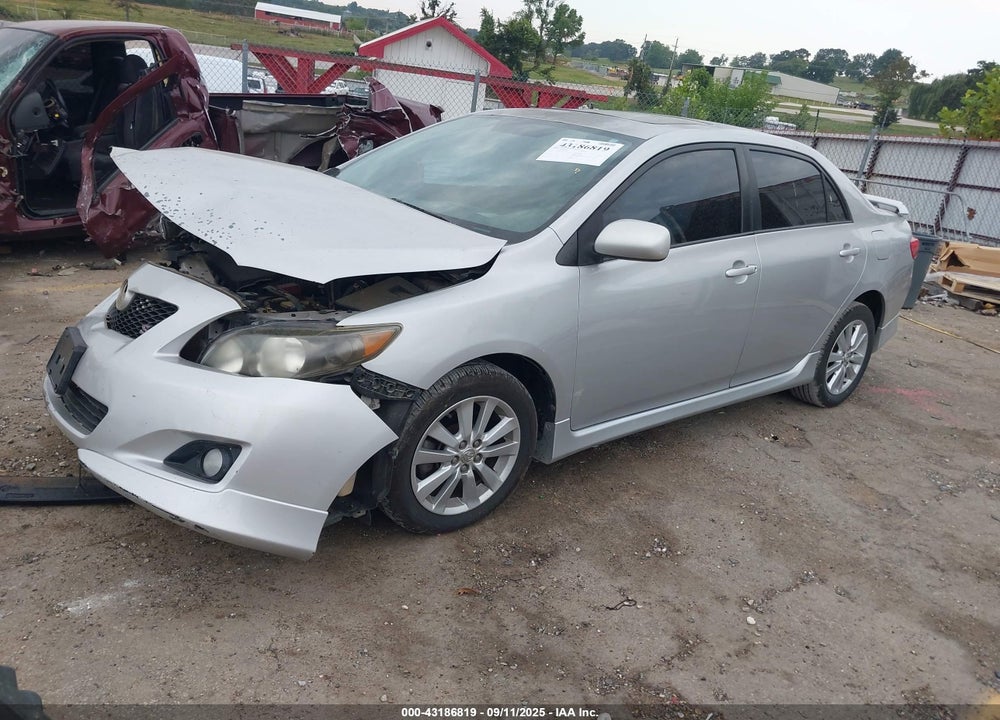 2009 TOYOTA COROLLA S VIN: 1NXBU40EX9Z031788