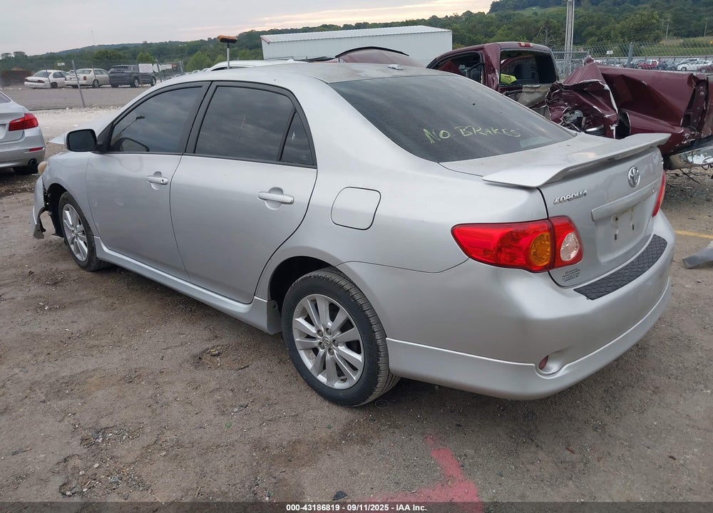 2009 TOYOTA COROLLA S VIN: 1NXBU40EX9Z031788