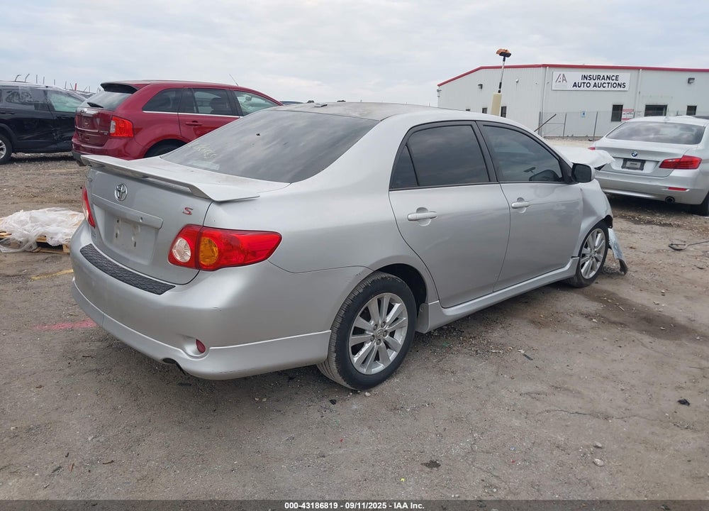 2009 TOYOTA COROLLA S VIN: 1NXBU40EX9Z031788