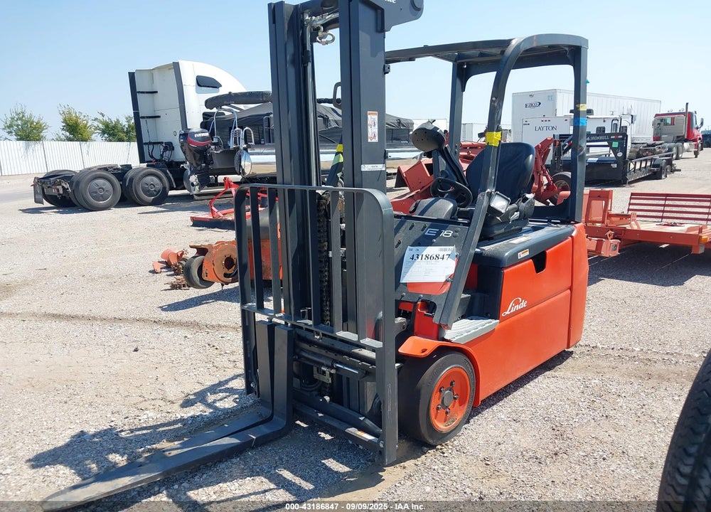 2023 LINDE BAKER E18S FORKLIFT VIN: A1Y346M00608