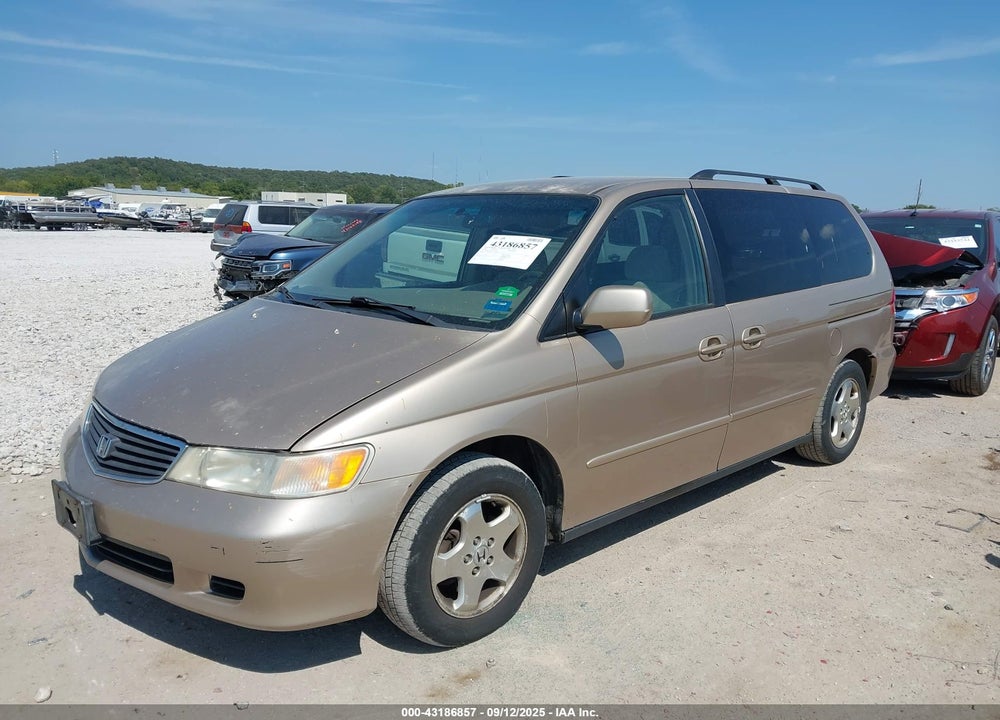 2000 HONDA ODYSSEY EX VIN: 2HKRL1866YH595948