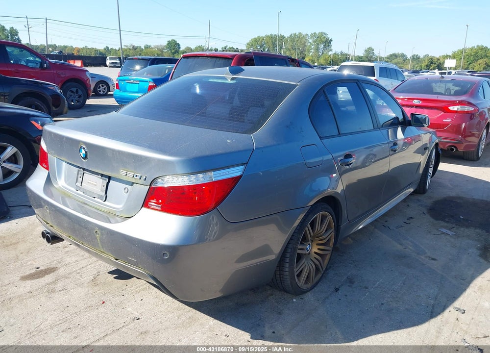 2008 BMW 5 SERIES VIN: WBANW53518CT54092