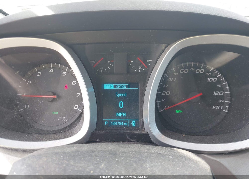 2013 CHEVROLET EQUINOX VIN: 1GNFLEEK8DZ100235