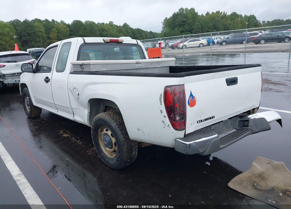 2007 CHEVROLET COLORADO VIN: 1GCCS19E278185658