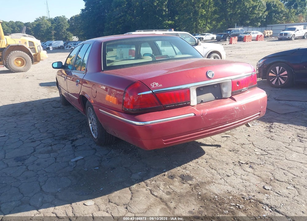 1999 MERCURY GRAND MARQUIS GS VIN: 2MEFM74W5XX733287