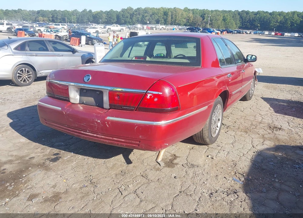 1999 MERCURY GRAND MARQUIS GS VIN: 2MEFM74W5XX733287